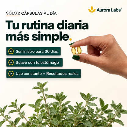 Aceite de oregano 6000 mg con comino negro